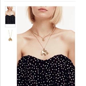 Beautiful Elephant vintage like necklace.